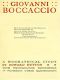 [Gutenberg 46722] • Giovanni Boccaccio, a Biographical Study